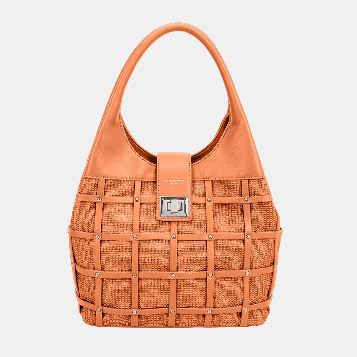 David Jones Rivet Decor Handbag - Danielle and Jason Baker LLC - Danielle Baker's Boutique
