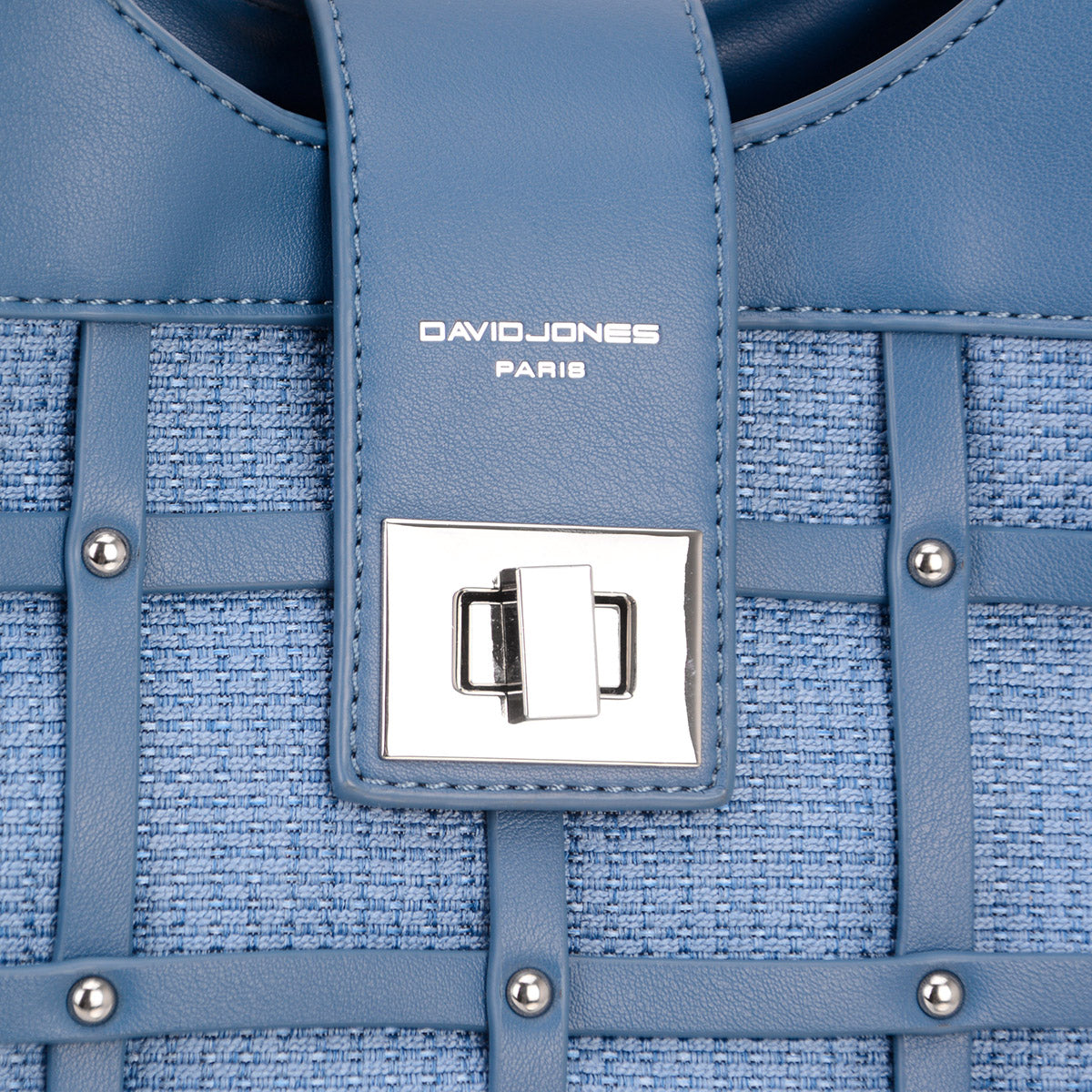 David Jones Rivet Decor Handbag - Danielle and Jason Baker LLC - Danielle Baker's Boutique