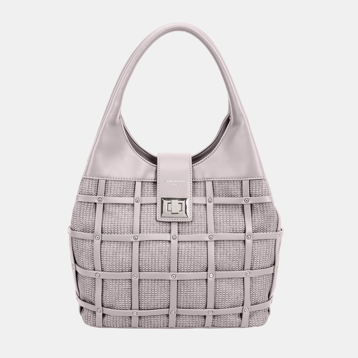 David Jones Rivet Decor Handbag - Danielle and Jason Baker LLC - Danielle Baker's Boutique