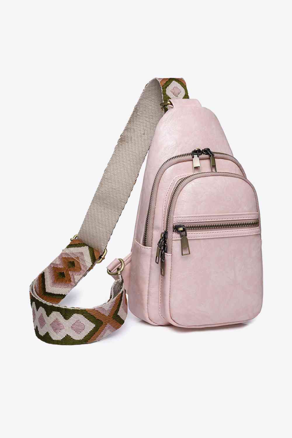 Adored It's Your Time PU Leather Sling Bag - Danielle and Jason Baker LLC - Danielle Baker's Boutique