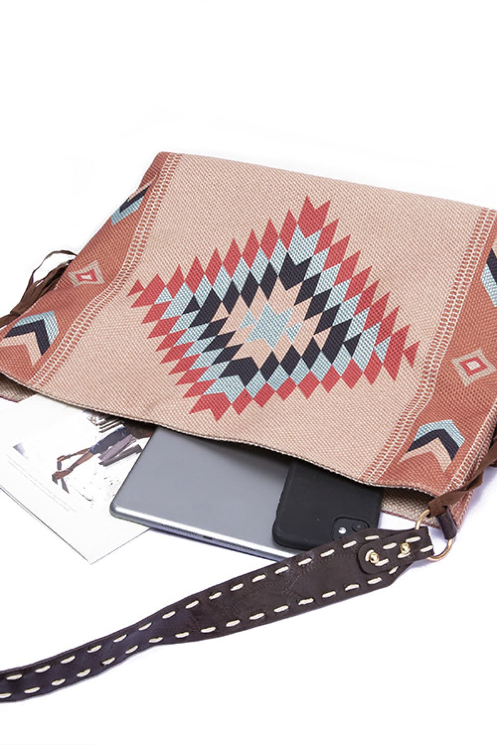 Geometric Canvas Tote Bag - Danielle and Jason Baker LLC - Danielle Baker's Boutique