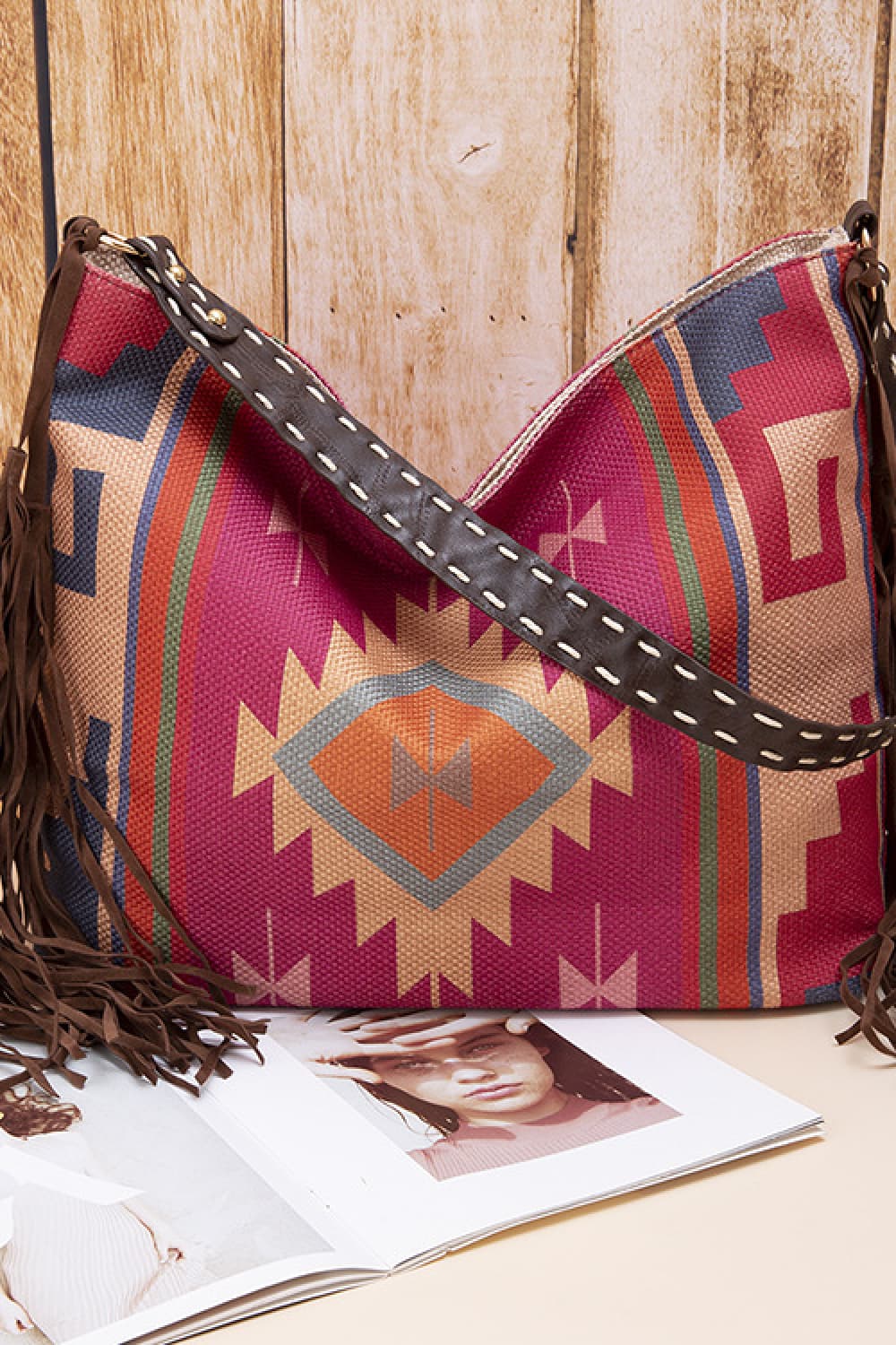 Geometric Canvas Tote Bag - Danielle and Jason Baker LLC - Danielle Baker's Boutique