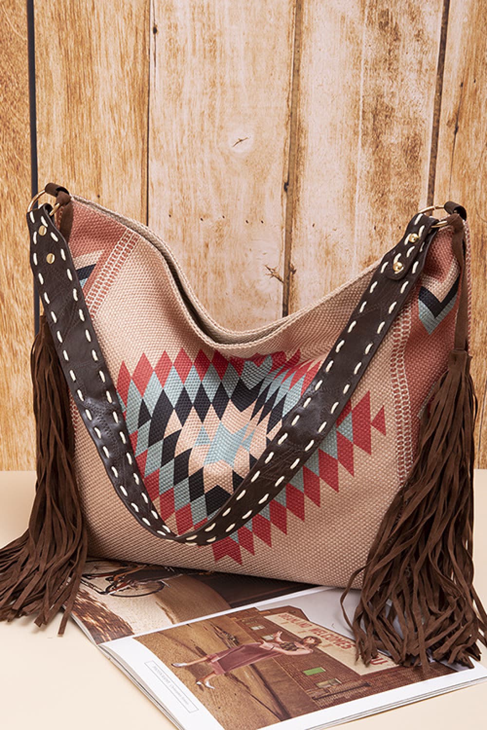 Geometric Canvas Tote Bag - Danielle and Jason Baker LLC - Danielle Baker's Boutique