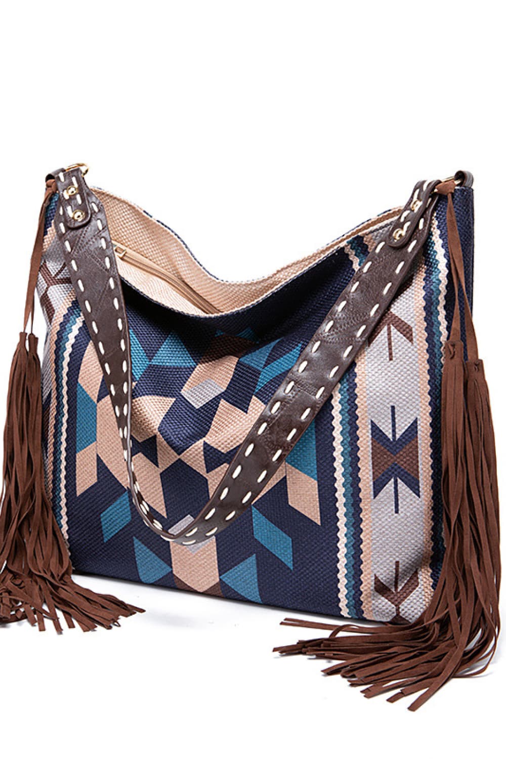 Geometric Canvas Tote Bag - Danielle and Jason Baker LLC - Danielle Baker's Boutique