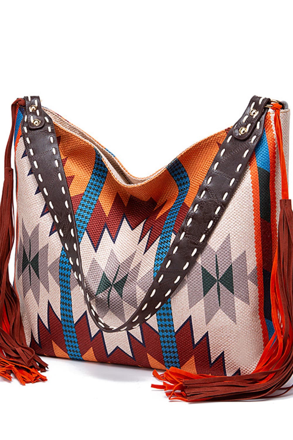 Geometric Canvas Tote Bag - Danielle and Jason Baker LLC - Danielle Baker's Boutique