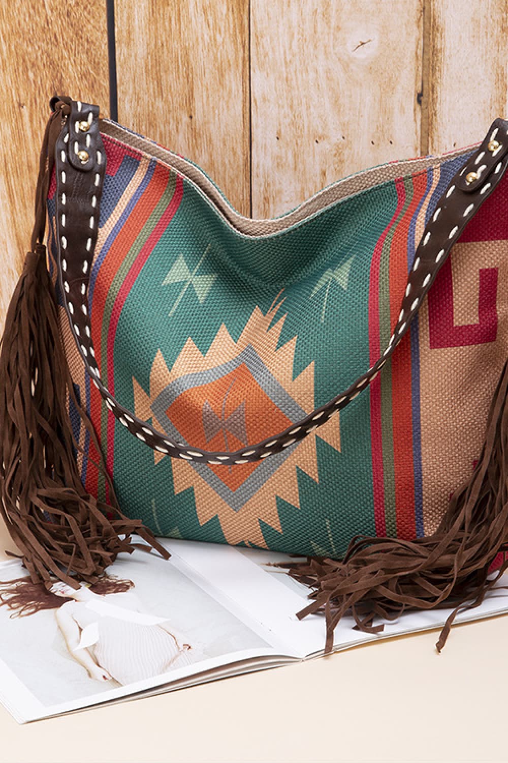 Geometric Canvas Tote Bag - Danielle and Jason Baker LLC - Danielle Baker's Boutique