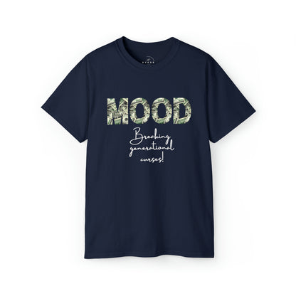 MOOD Breaking Generational Curses Shirt - Wealthy Vibes Short Sleeve T-Shirt - Danielle and Jason Baker LLC - Danielle Baker's Boutique