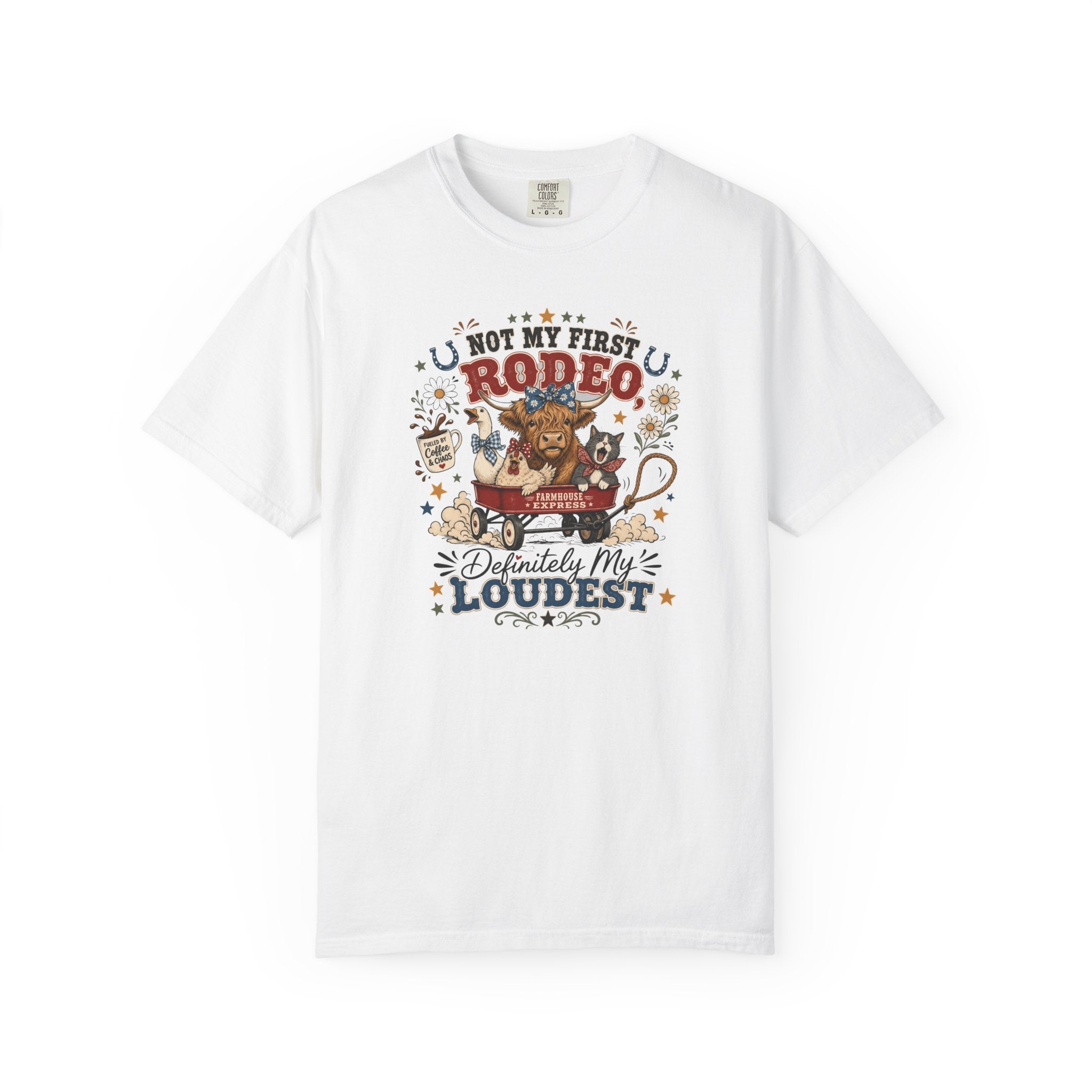 Not My First Rodeo Shirt, Funny Farm Animal Tee, Western Country T-Shirt