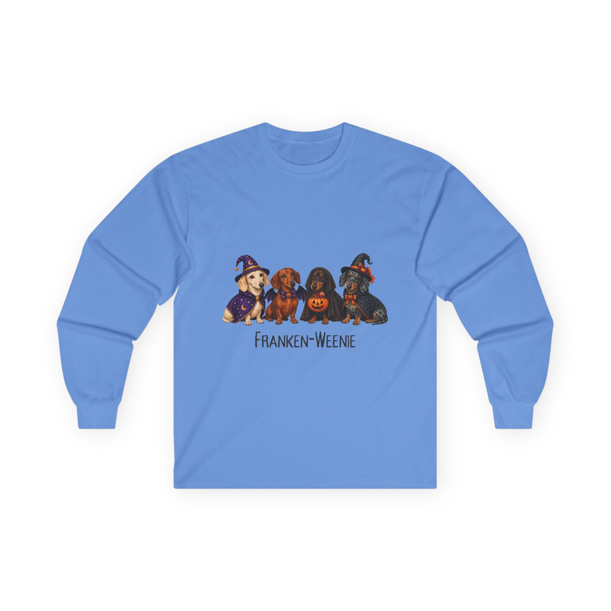 Dachshund Halloween Shirt, Franken-Weenie Tee, Funny Dog Lover Fall Graphic