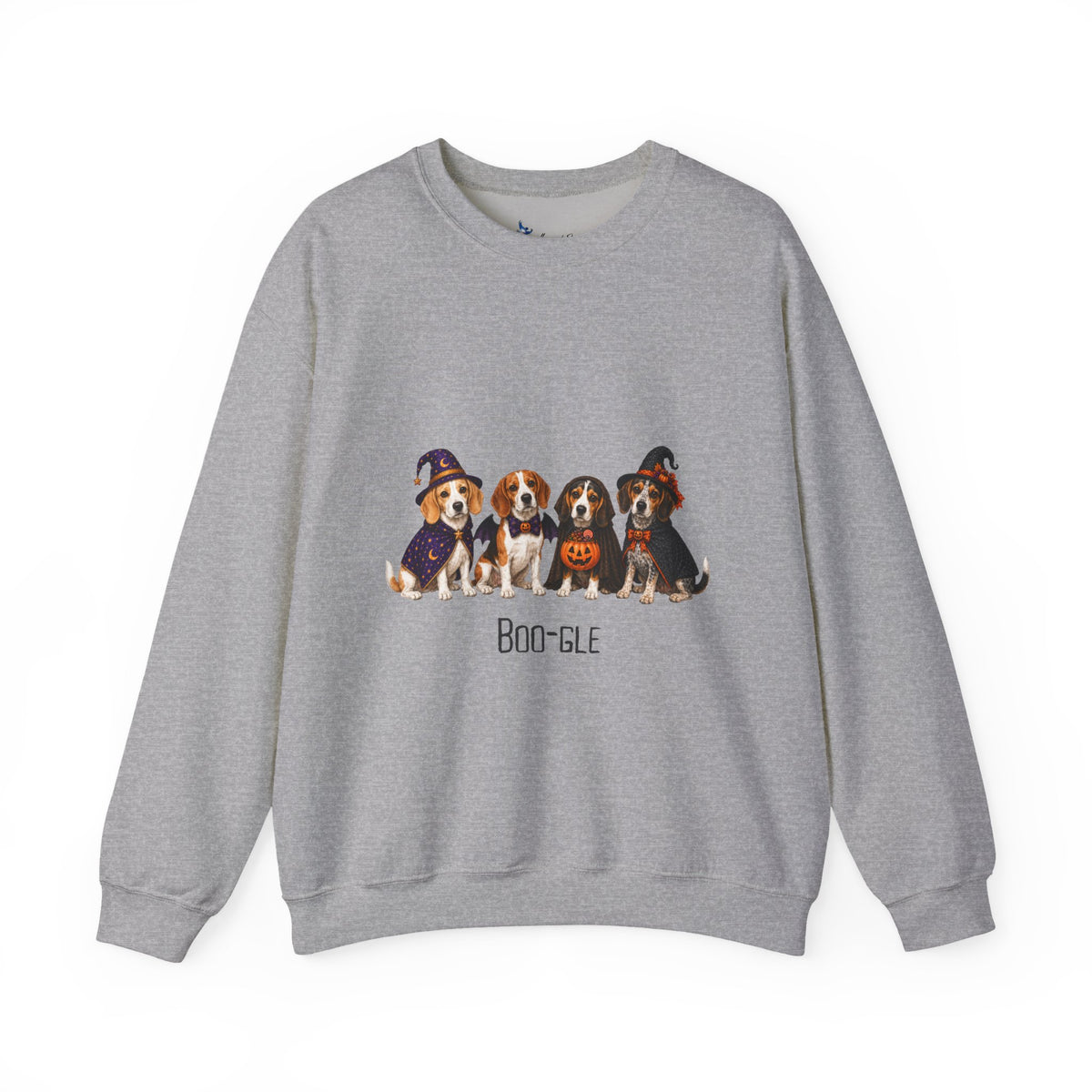 Beagle Halloween Sweatshirt, BOO-GLE Dog Lover Pullover, Spooky Pet Lover Graphic