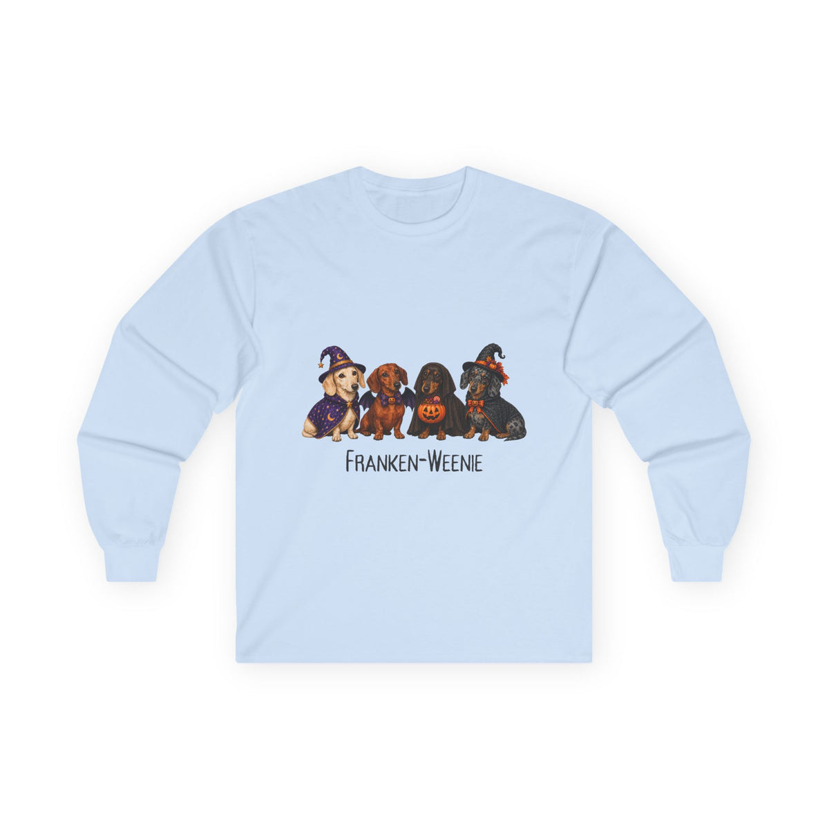 Dachshund Halloween Shirt, Franken-Weenie Tee, Funny Dog Lover Fall Graphic