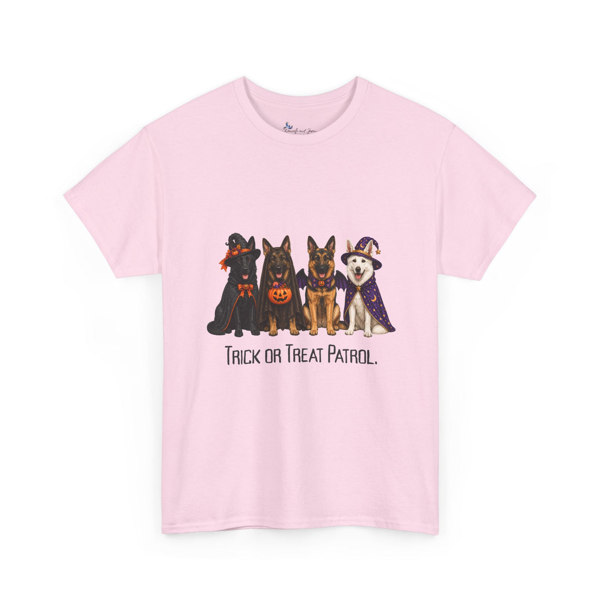 Halloween Dog Shirt, Trick Treat Patrol Tee, Rescue Pet Parent Fall Graphic