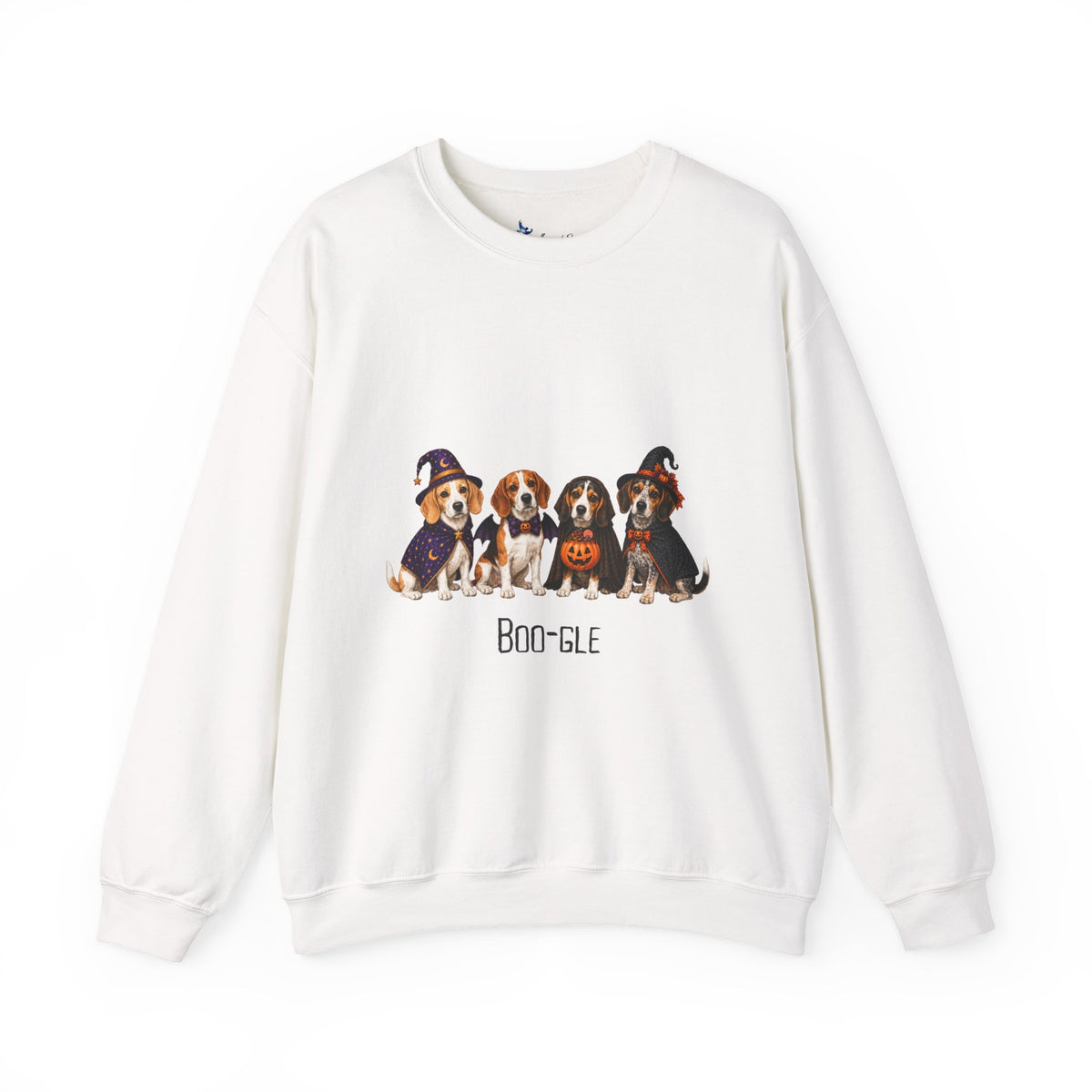 Beagle Halloween Sweatshirt, BOO-GLE Dog Lover Pullover, Spooky Pet Lover Graphic