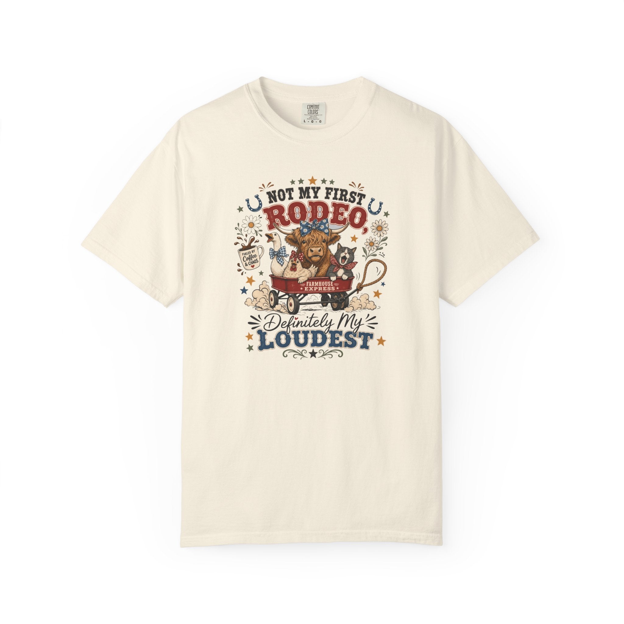 Not My First Rodeo Shirt, Funny Farm Animal Tee, Western Country T-Shirt
