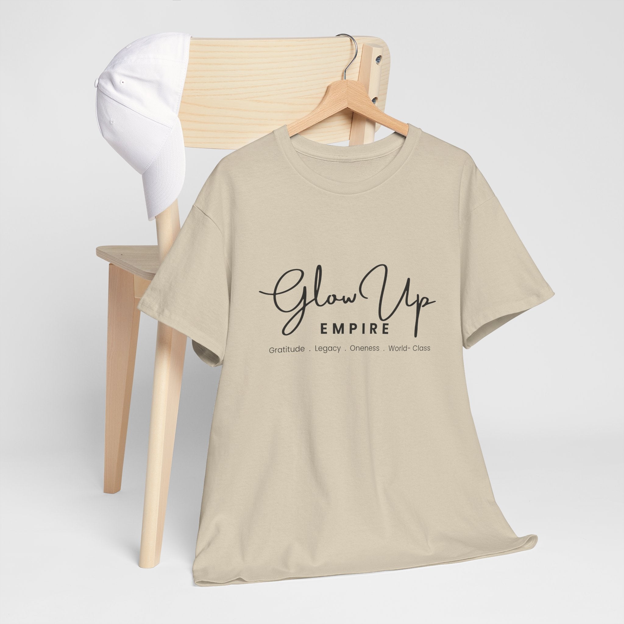 Glow Up Empire Graphic T‑Shirt