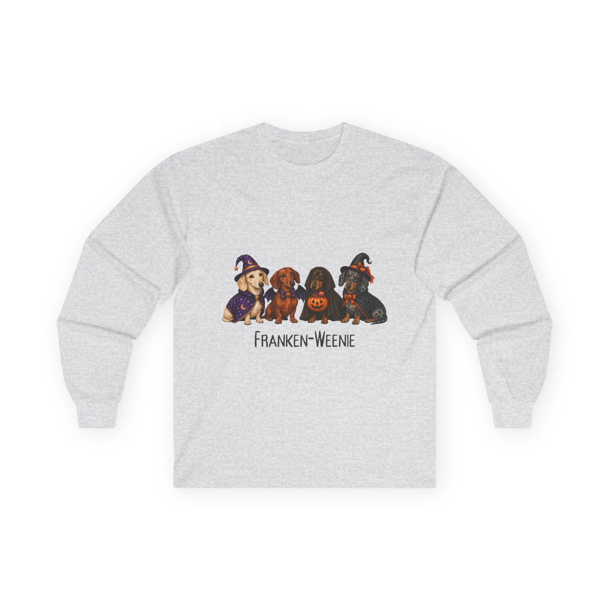 Dachshund Halloween Shirt, Franken-Weenie Tee, Funny Dog Lover Fall Graphic