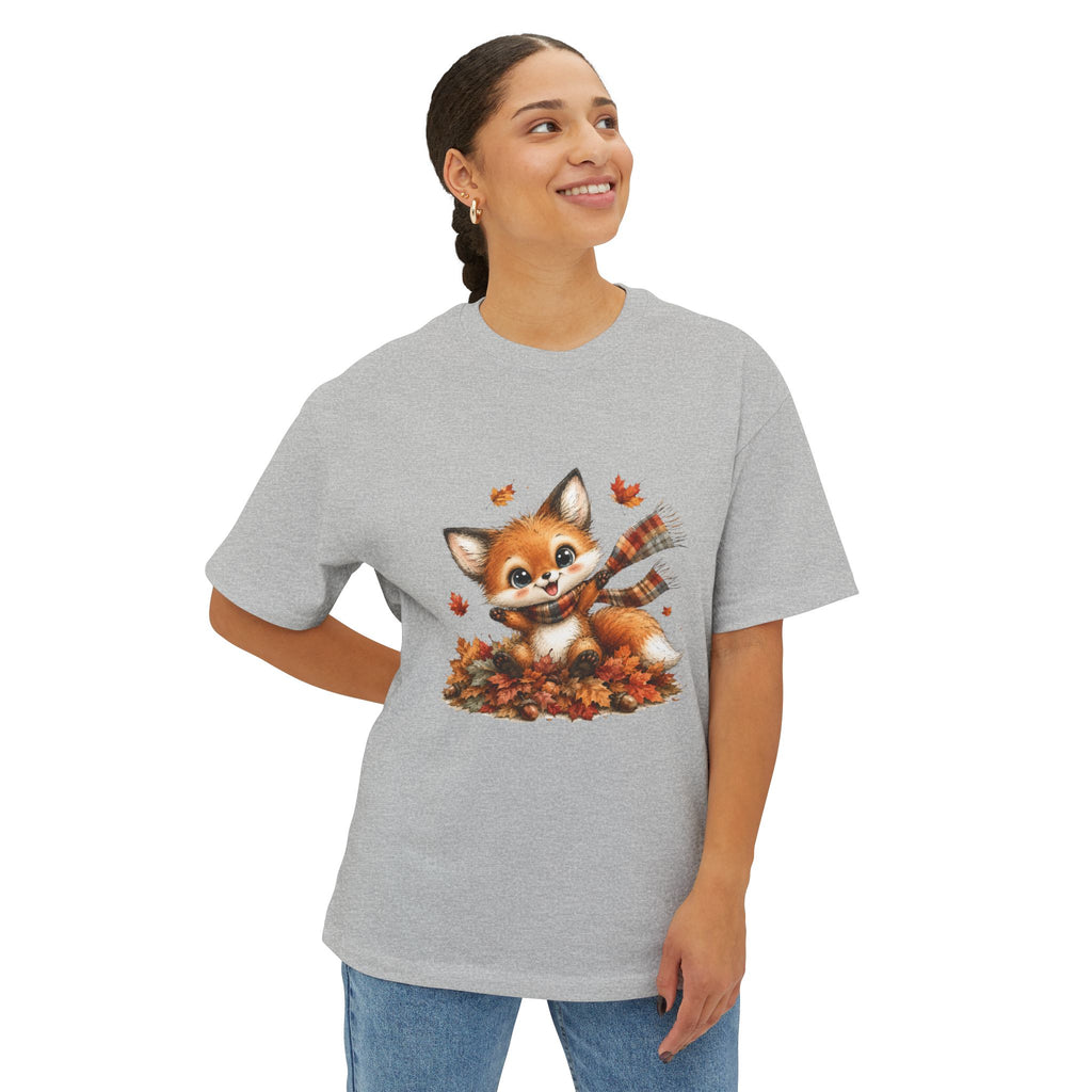 Cute Fall Fox Shirt | Autumn Woodland Graphic Tee | Cozy Fox T-Shirt