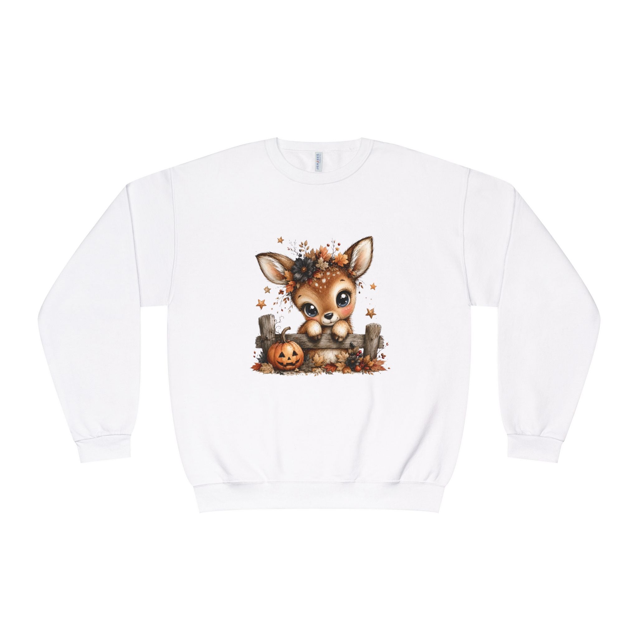 Fawn Baby Deer Sweatshirt | Halloween Crewneck | Fall Woodland Autumn Shirt