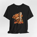 Fall Woodland Baby Highland Cow Animal T-Shirt