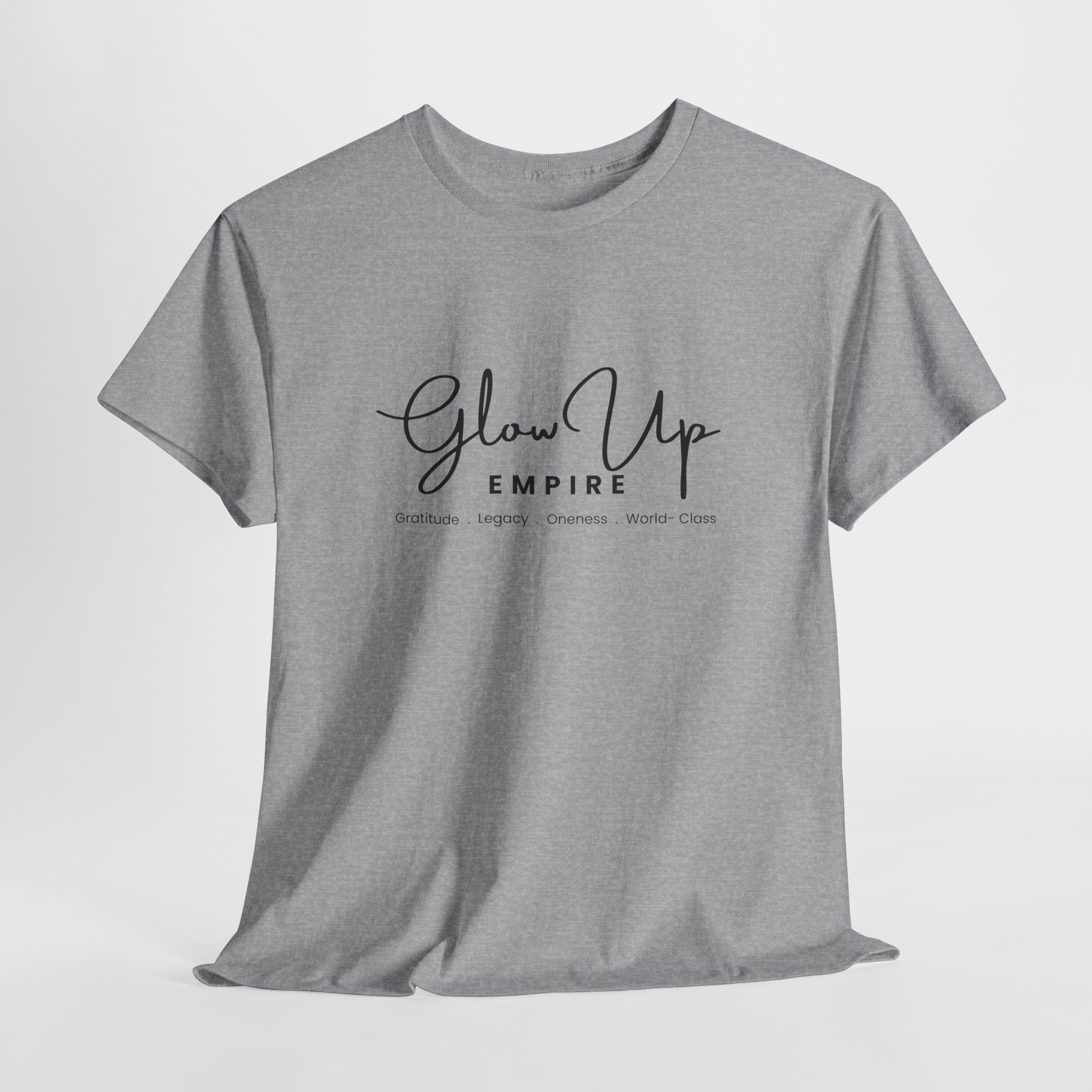 Glow Up Empire Graphic T‑Shirt