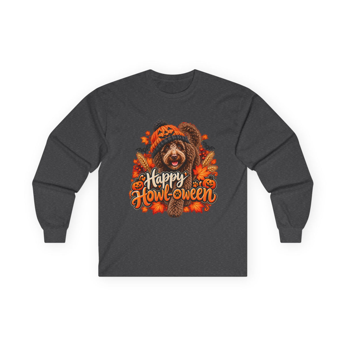 Halloween Dog Sweatshirt, Happy Howl-oween, Doodle Lover Vet Rescue Gift