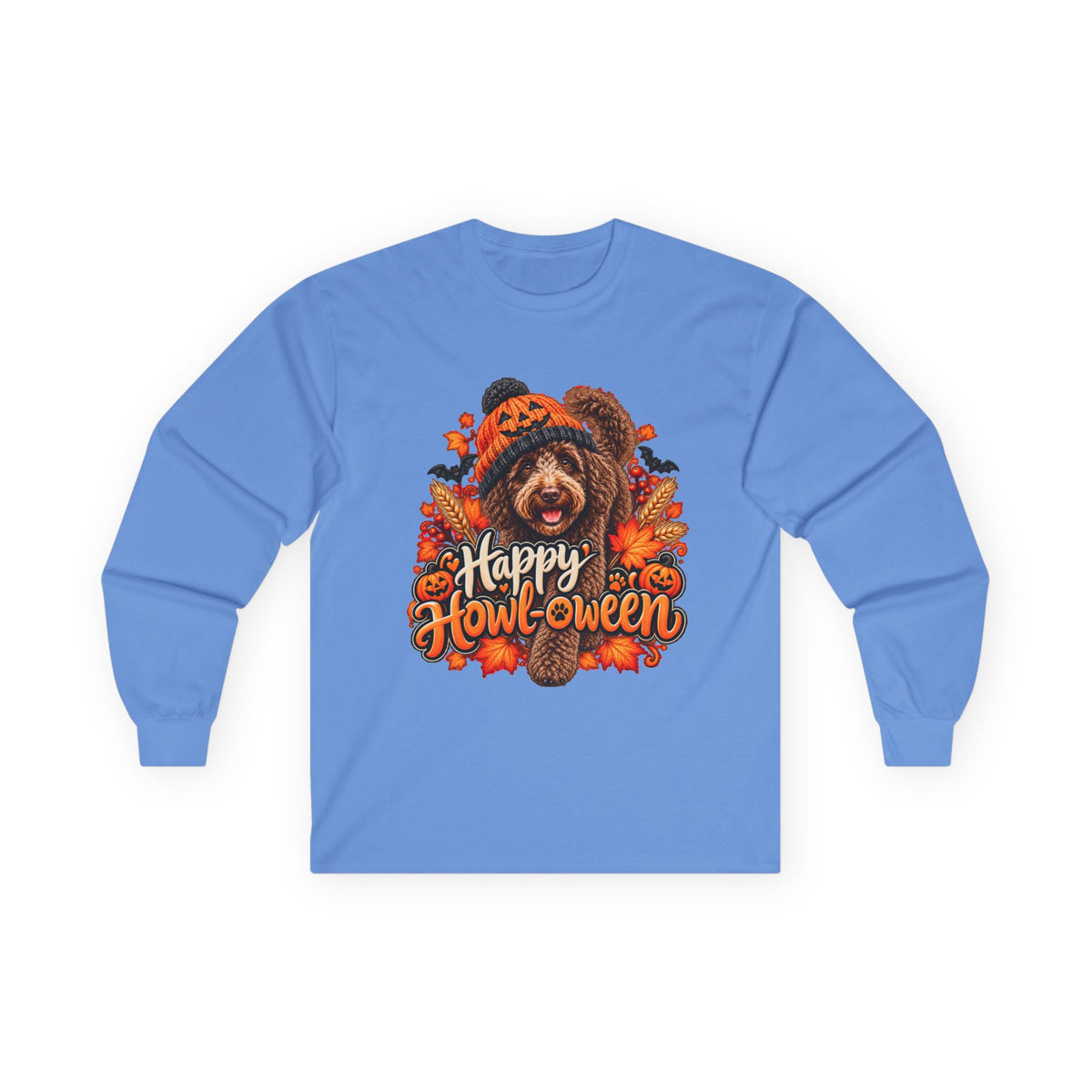 Halloween Dog Sweatshirt, Happy Howl-oween, Doodle Lover Vet Rescue Gift