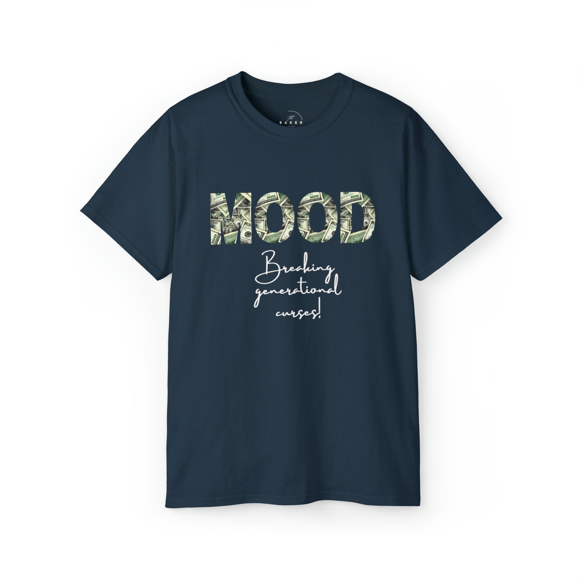MOOD Breaking Generational Curses Shirt - Wealthy Vibes Short Sleeve T-Shirt - Danielle and Jason Baker LLC - Danielle Baker's Boutique