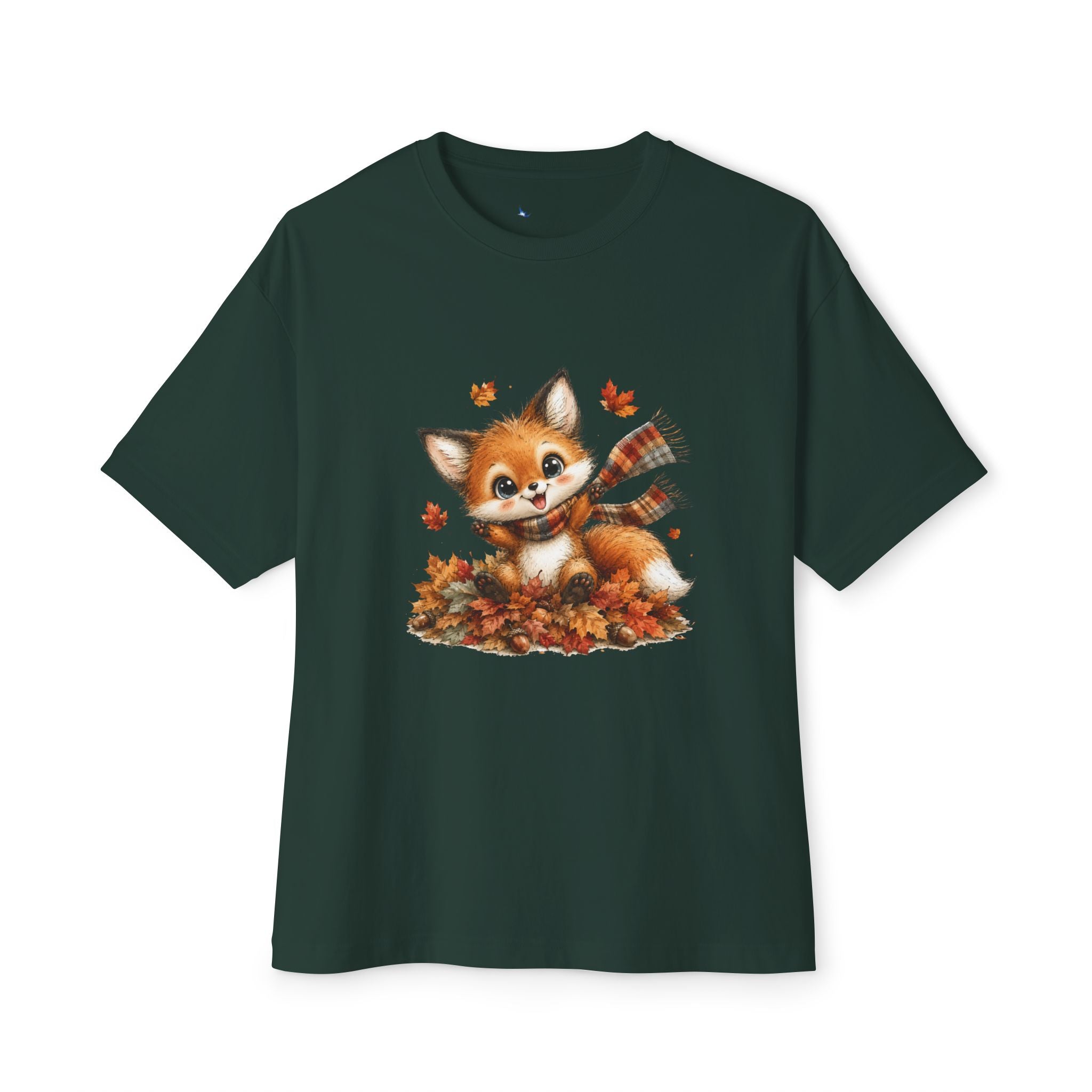 Fall Fox Graphic Tee | Cute Autumn Woodland Animal Shirt | Cozy Pumpkin Patch T-Shirt