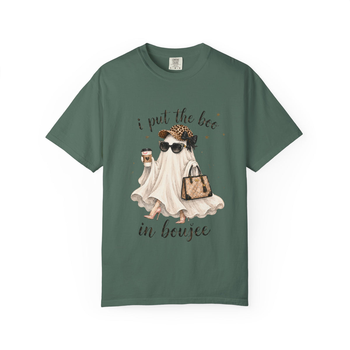 Halloween Ghost Shirt, Boujee Boo Tee, Cute Spooky Boutique Graphic