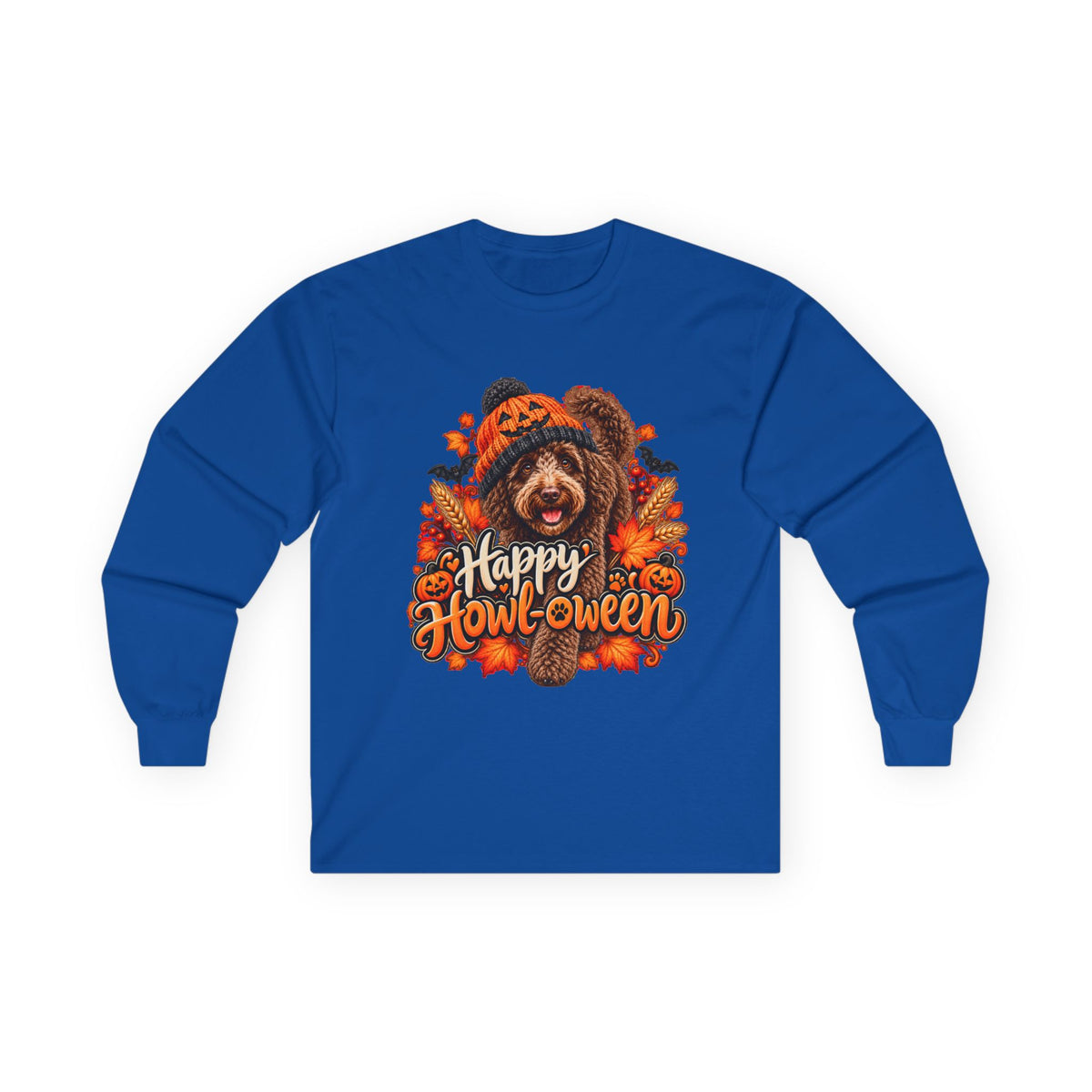 Halloween Dog Sweatshirt, Happy Howl-oween, Doodle Lover Vet Rescue Gift