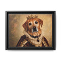 Custom Royal Pet Portrait Framed Canvas | Personalized Renaissance Dog & Cat Art