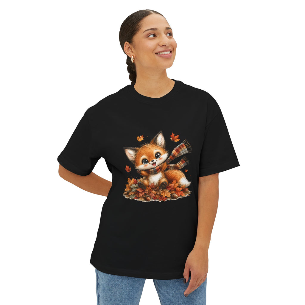 Cute Fall Fox Shirt | Autumn Woodland Graphic Tee | Cozy Fox T-Shirt