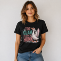 Too Glam to Give a Honk Shirt | Funny Goose Graphic Tee | Unisex Goose Lover T-Shirt | Sassy Bird Shirt Gift