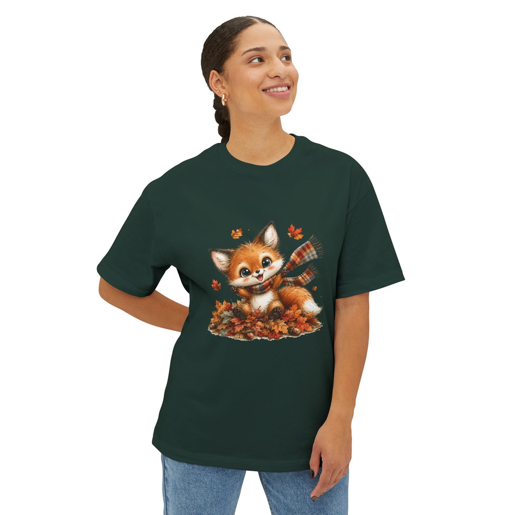 Cute Fall Fox Shirt | Autumn Woodland Graphic Tee | Cozy Fox T-Shirt