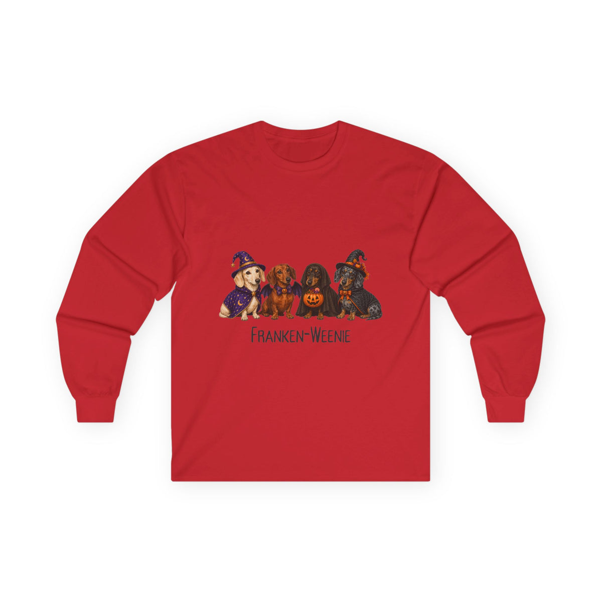 Dachshund Halloween Shirt, Franken-Weenie Tee, Funny Dog Lover Fall Graphic