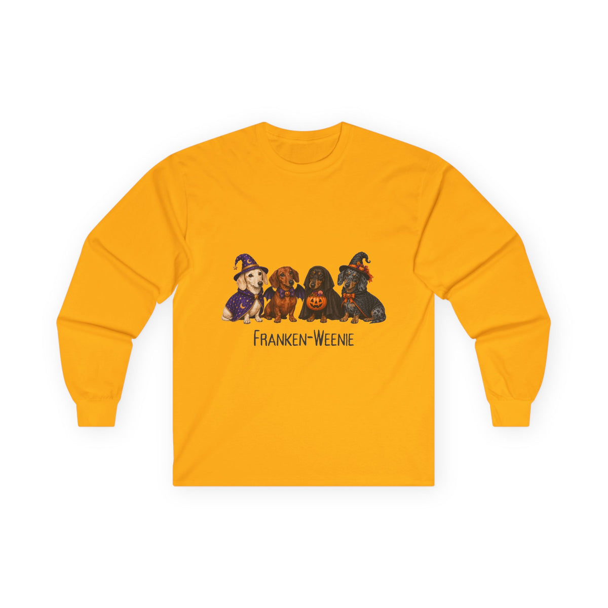 Dachshund Halloween Shirt, Franken-Weenie Tee, Funny Dog Lover Fall Graphic