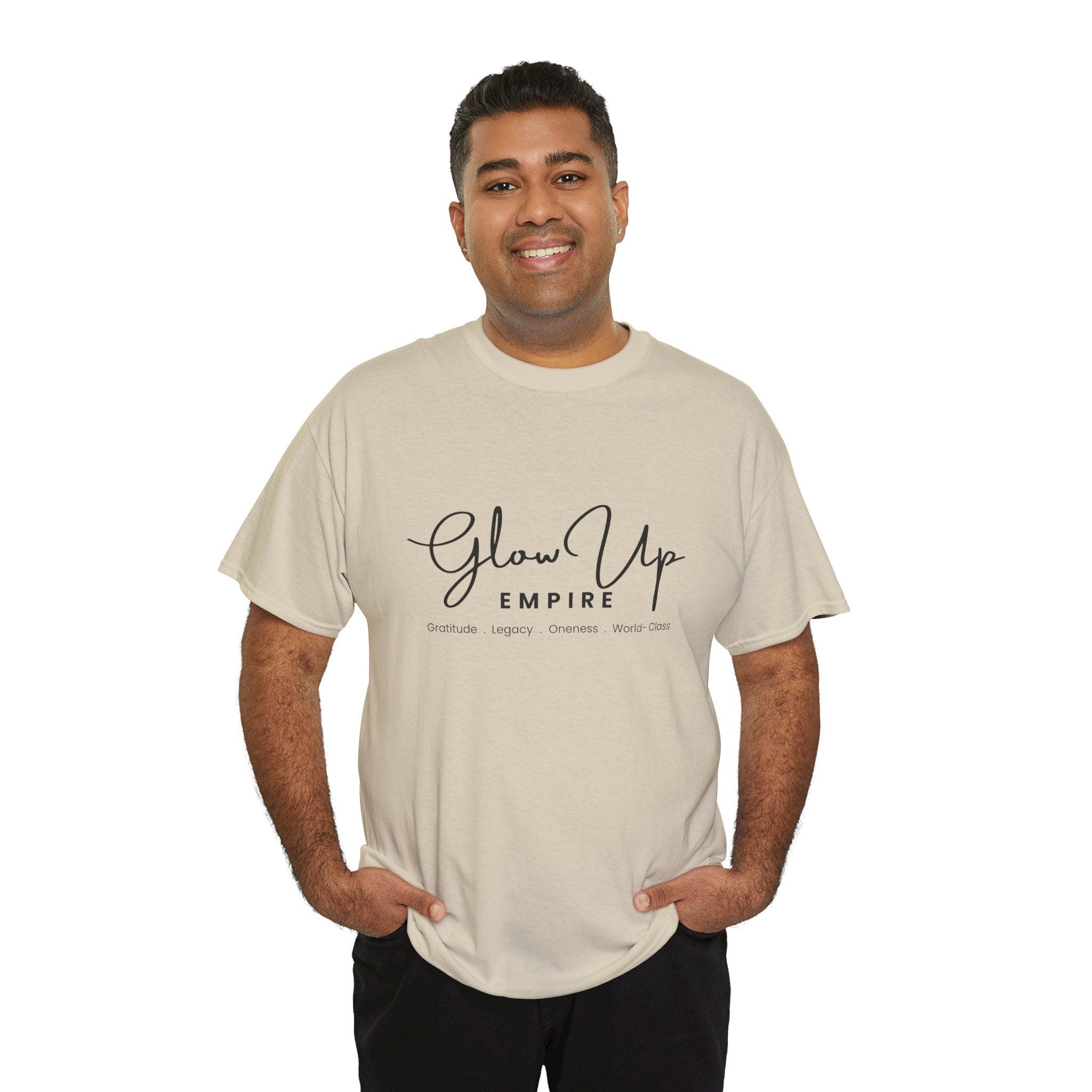 Glow Up Empire Graphic T‑Shirt
