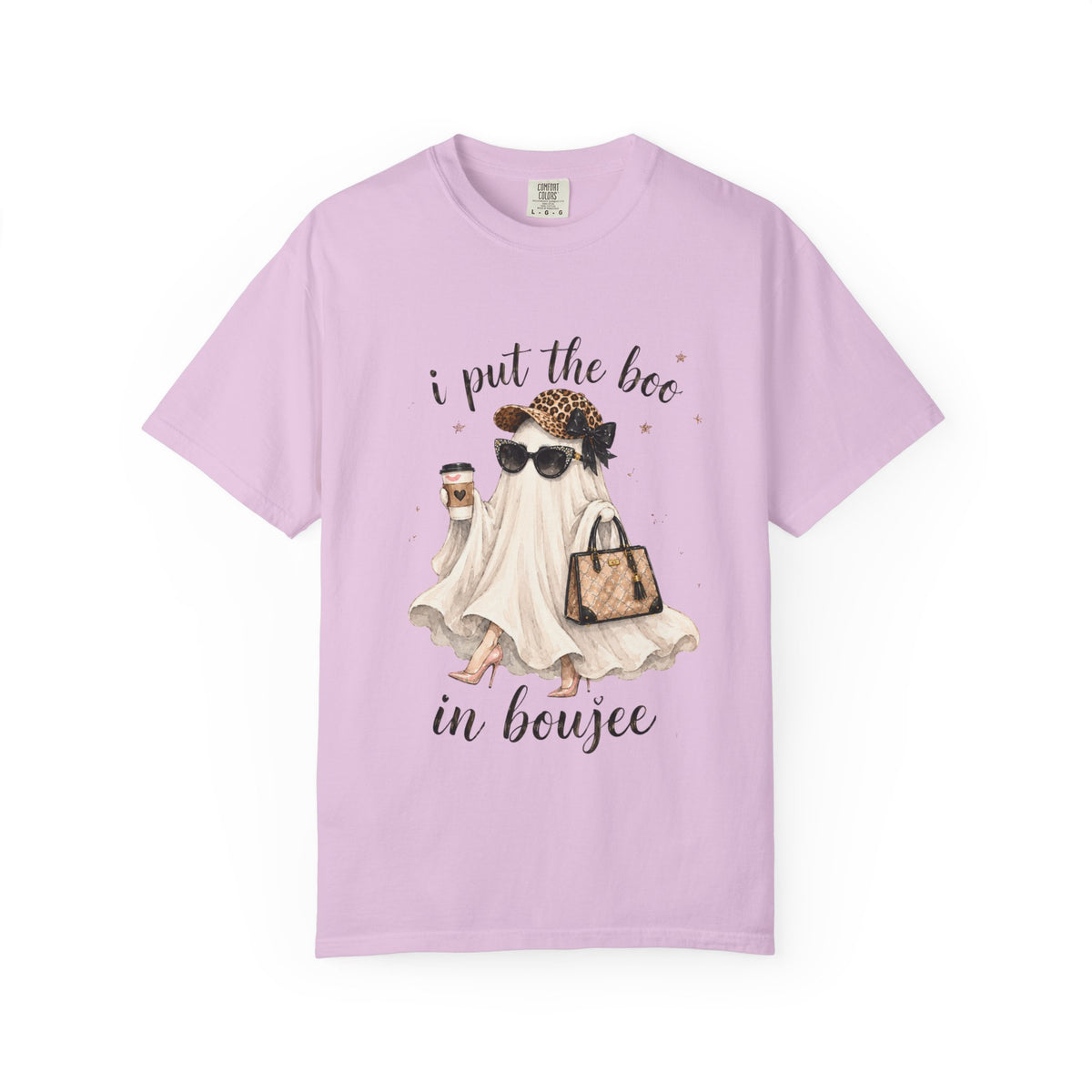 Halloween Ghost Shirt, Boujee Boo Tee, Cute Spooky Boutique Graphic