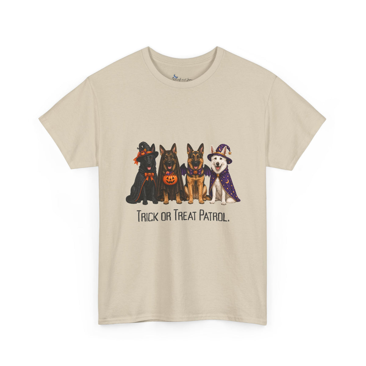 Halloween Dog Shirt, Trick Treat Patrol Tee, Rescue Pet Parent Fall Graphic