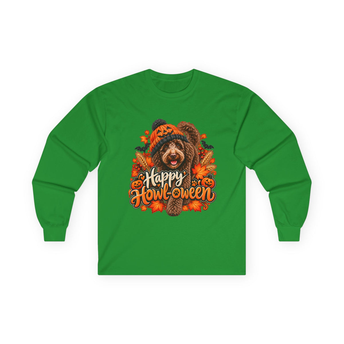 Halloween Dog Sweatshirt, Happy Howl-oween, Doodle Lover Vet Rescue Gift