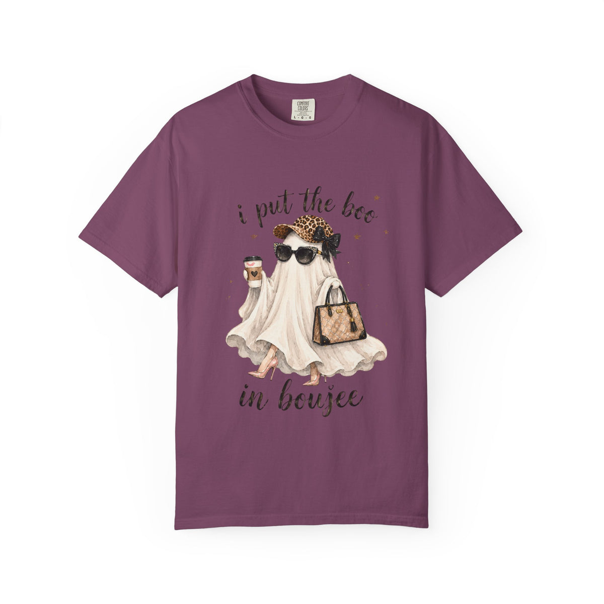 Halloween Ghost Shirt, Boujee Boo Tee, Cute Spooky Boutique Graphic