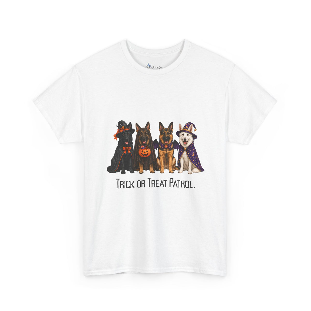 Halloween Dog Shirt, Trick Treat Patrol Tee, Rescue Pet Parent Fall Graphic
