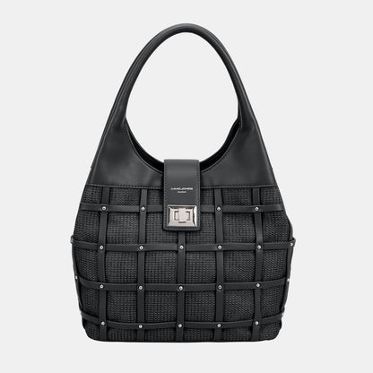 David Jones Rivet Decor Handbag - Danielle and Jason Baker LLC - Danielle Baker's Boutique