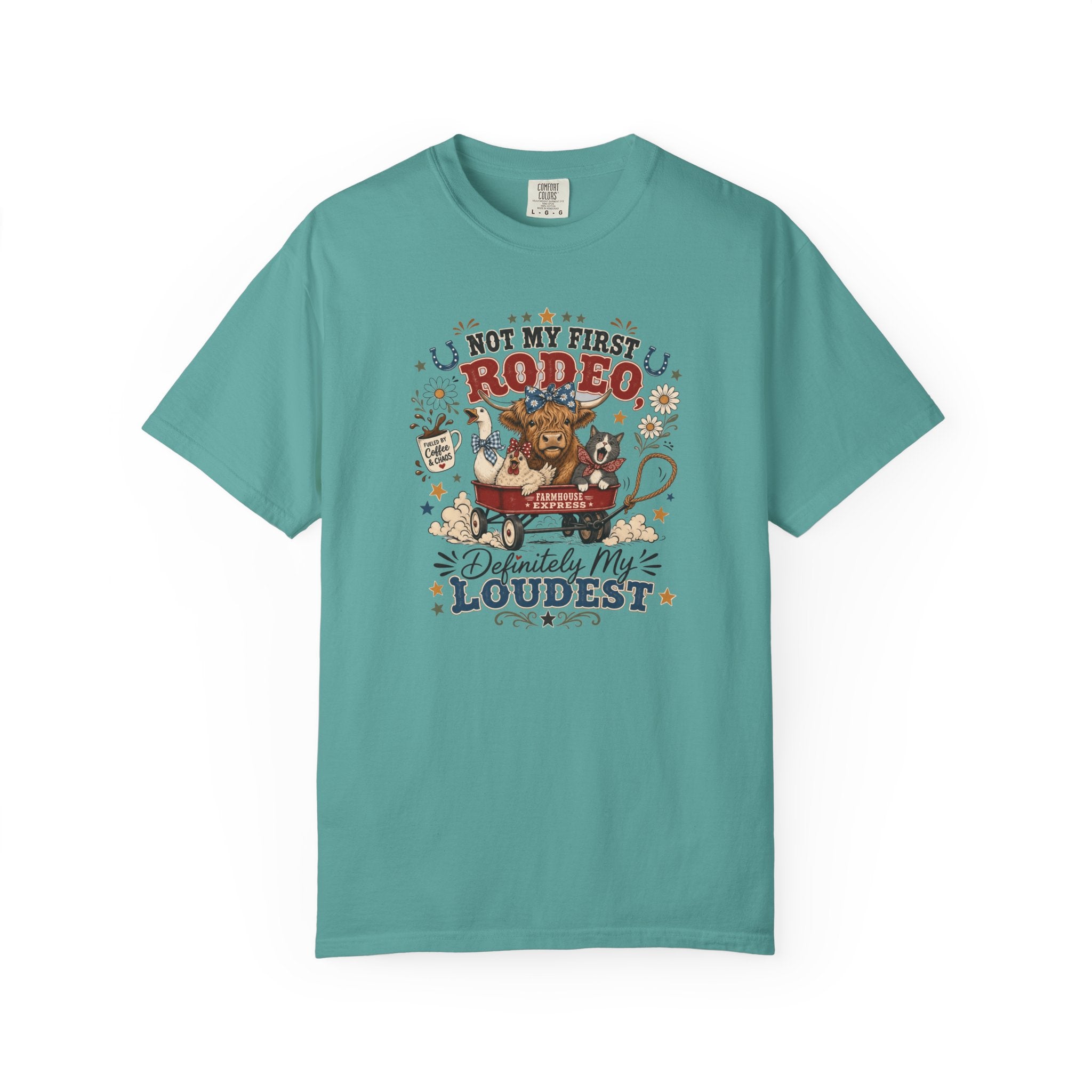 Not My First Rodeo Shirt, Funny Farm Animal Tee, Western Country T-Shirt
