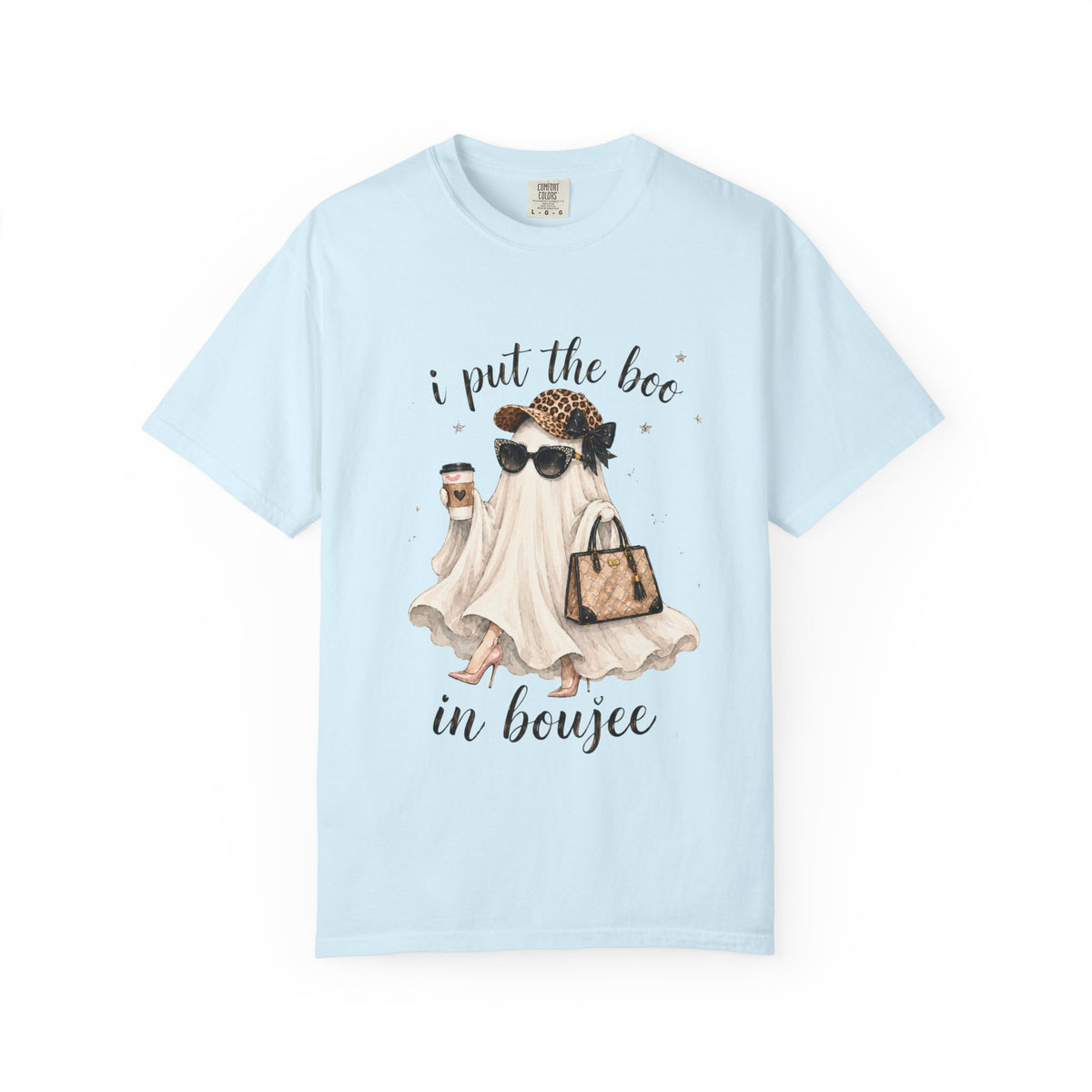 Halloween Ghost Shirt, Boujee Boo Tee, Cute Spooky Boutique Graphic