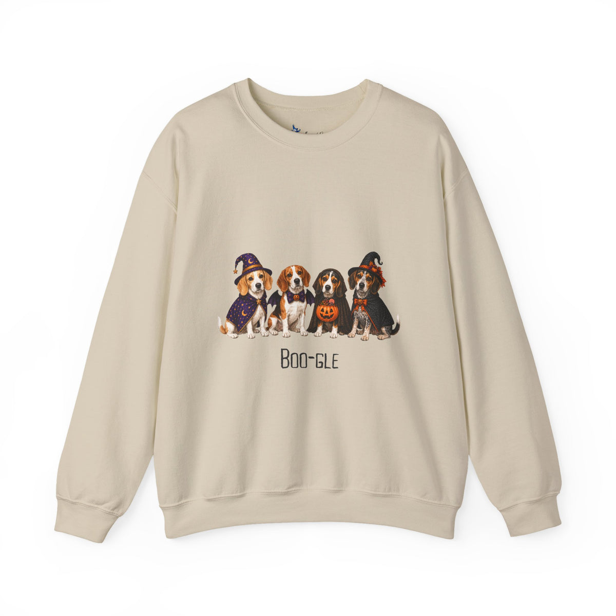 Beagle Halloween Sweatshirt, BOO-GLE Dog Lover Pullover, Spooky Pet Lover Graphic