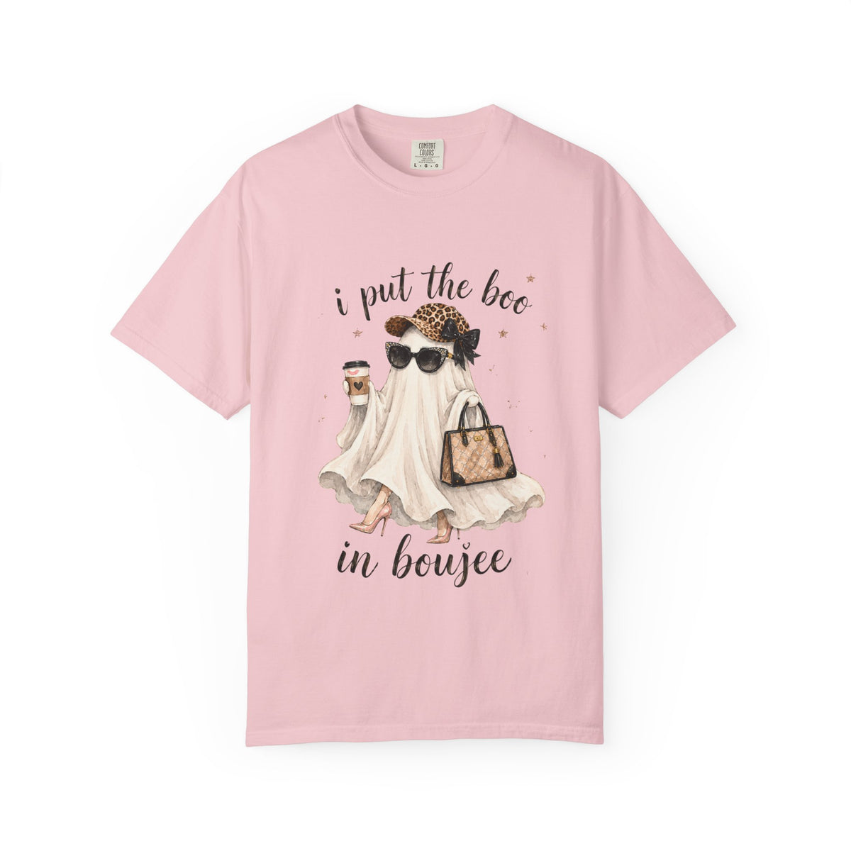 Halloween Ghost Shirt, Boujee Boo Tee, Cute Spooky Boutique Graphic