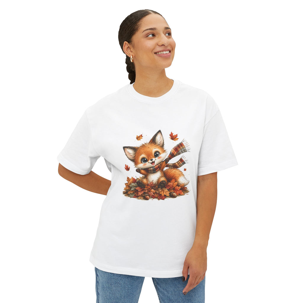 Cute Fall Fox Shirt | Autumn Woodland Graphic Tee | Cozy Fox T-Shirt
