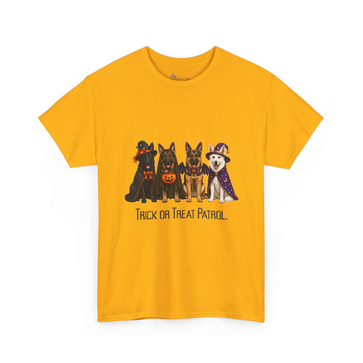 Halloween Dog Shirt, Trick Treat Patrol Tee, Rescue Pet Parent Fall Graphic