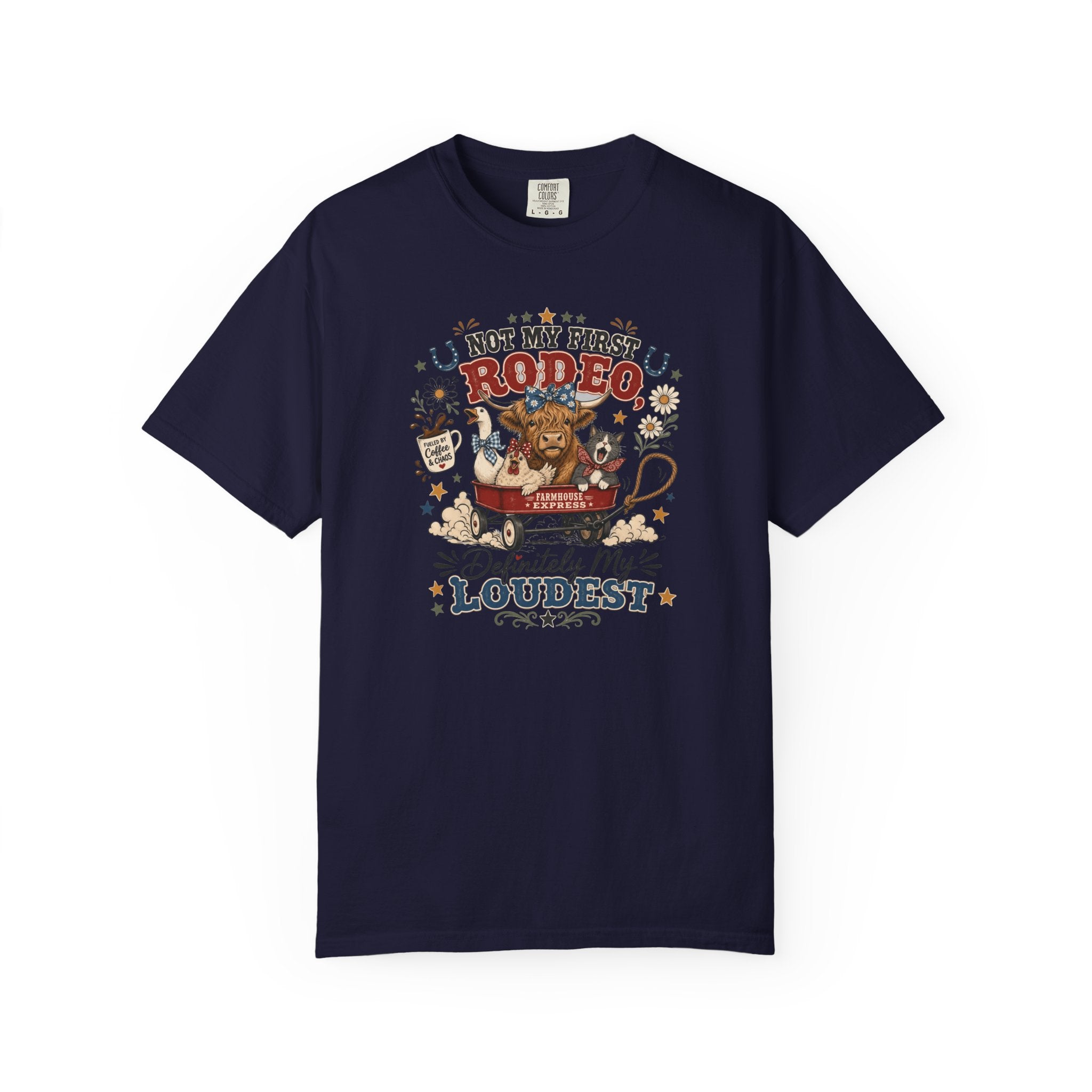 Not My First Rodeo Shirt, Funny Farm Animal Tee, Western Country T-Shirt